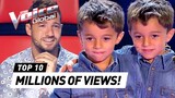 MOST TRENDING Blind Auditions in 2019 | The Voice Kids Rewind
