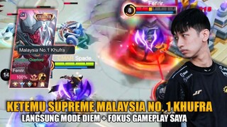 KETEMU SUPREME NO 1 MALAYSIA.. SAATNYA MODE DIEM FOKUS GAMEPLAY