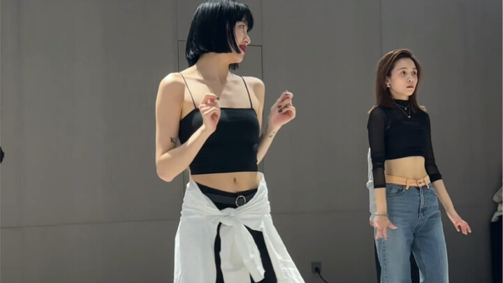 【K.】Jennie练习室 SAD GIRLZ LUV MONEY