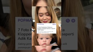 7 Foto Kedekatan Rebecca Klopper dengan Kamari, seperti Adik Kakak #rebeccaklopper #kamari