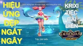 Cùng BlueĐL Gaming Review Krixi Tiệc Bãi Biện (Bậc SS) 99 Quân Huy - Tạm Biệt Phiên Bản Mùa Đông