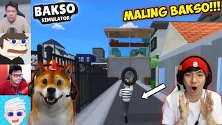 Reaksi Kocak Gamer Gerobak Baksonya Dicuri Maling | Bakso Simulator Indonesia