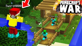 We found this ENEMY BASE... and now we are at WAR! - Minecraft at War #1