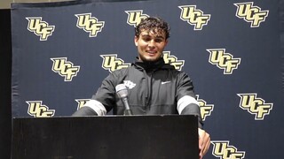 UCF 46, South Florida 39 - QB Mikey Keene Press Conference ⚔️🏈