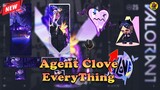 All Clove Agent Gears in VALORANT | Spray, Gun Buddy, Skin, and Voice Line | @AvengerGaming71