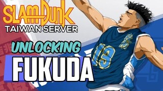 UNLOCKING FUKUDA - RANKED MATCH - SLAM DUNK MOBILE GAME | TAIWAN SERVER