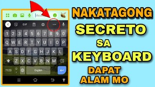 ALAM MO BA ANG NAKATAGONG SECRETO KEYBOARD NG CELLPHONE | JOVTV