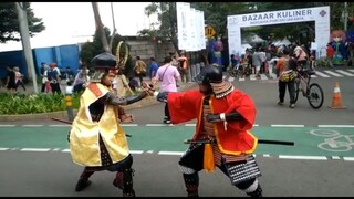 Keseruan di CFD bersama para samurai