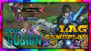 Top Gusion In South Korea! Lag Gameplay!? Unexpected Maniac!