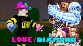 Roblox - Dùng 2150 ROBUX MUA DEVIL FRUITS LOVE AND DIAMOND IN BLOX FRUITS