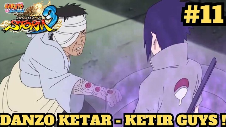 Sasuke Menghabisi Danzo ! Naruto Shippuden Ultimate Ninja Storm 3 Indonesia