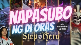 Napasubo Sa "StepHero" XD (Updates and News)