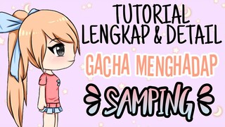 Tutorial Gacha Menghadap samping|| Lauziya Ajibah️||Gacha Life Indonesia🇮🇩