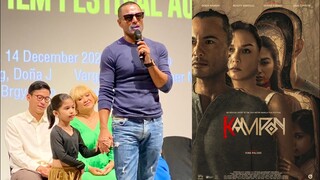 DEREK Ramsay SPEECH | ‘KAMPON’ Movie | MMFF 2023 | Opens DEC25 in Cinemas Nationwide