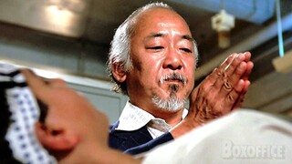 Mr. Miyagi uses his magic to fix Daniel's leg | The Karate Kid | CLIP 🔥 4K