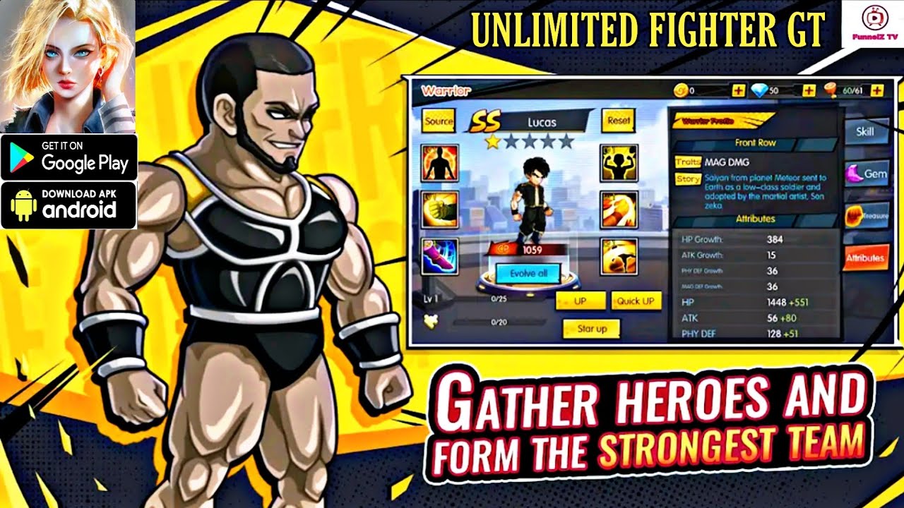 Fighter King Z Gameplay - Dragon Ball RPG Game Android APK :  r/GameplayGiftcode