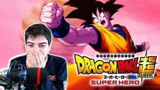 ODDIO IL TRAILER È USCITOOO! REACTION A DRAGON BALL SUPER: SUPER HERO NUOVO FILM DATA DI USCITA 2022