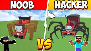 Minecraft NOOB vs PRO: But I Cheated Choo Choo Charles Build Battle