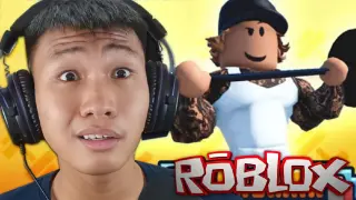 NAGLARO AKO NG GAME NA MAGPAPALAKI NG ALAM MO NA! | Roblox - Strongman Simulator (Tagalog)