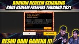 BURUAN REDEEM SEKARANG😱KODE REDEEM FREEFIRE TERBARU 26 MARET 2021 - ANDREAN GAMING