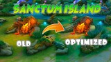 MLBB Optimized Sanctum Island VS OLD Map Ultra Setting