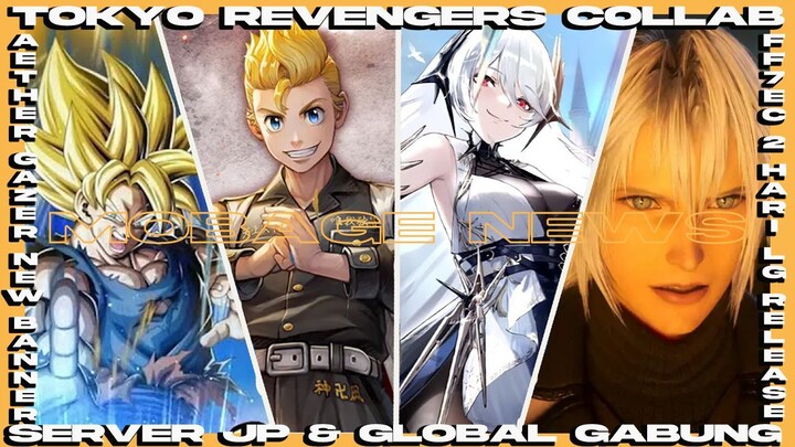 Dari Tokyo Revengers Collab sampai ada Mobile game mau gabungin server JP dan Global! MOBAGE NEWS