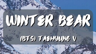 Winter Bear BTS Lyrics