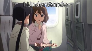 I Understando~ No Japanese