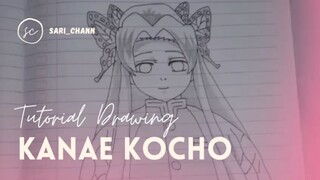 Tutorial Menggambar Anime Karakter Kanae Kocho