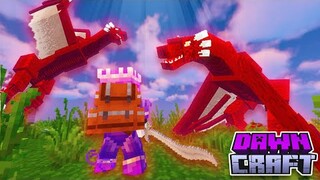 AKU MENJADI DRAGON SLAYER TERKUAT!! Episode 14 DawnCraft Minecraft