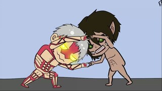 COMBINE Chibi Attack Titan X Armored Titan