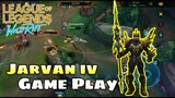 League of Legends: Wild Rift | Jarvan IV Champion Game Play Full Tutorial