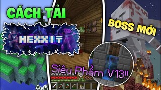 🔥ADDON/MOD HEXXIT V13 CỰC HAY CHO MINECRAFT PE 1.19 MỚI NHẤT BOSS MỚI, BALO, FIX LỖI HOA HEXXIT