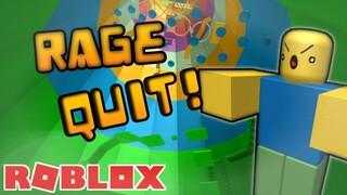 RAGE QUIT IN TOWER OF HELL | ROBLOX