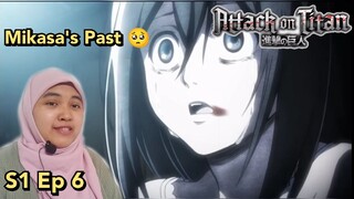 Attack On Titan S1 Ep 6 REACTION