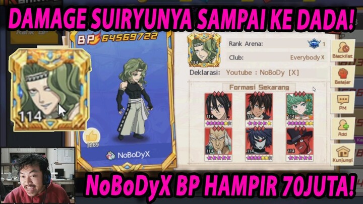 🔥🔥UPDATE TERBARU NoBoDyX!! BP HAMPIR 70JUTA!! - ONE PUNCH MAN:The Strongest