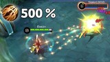 testing 500% Attack speed inspire on Mages