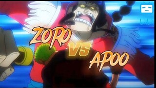 Zoro Vs Apoo coldest moment😨🔥.