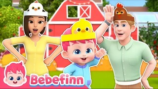 YouTube Bebefinn | 🐓 The Rooster and The Hen | EP133 | Bebefinn Nursery Rhymes and Kids Songs