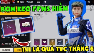 Garena Tặng FREE Skin Bom Keo FFWS Hiếm Nè - Cách Nhận Skin Vua Tốc Độ Miễn Phí Từ TVC | THI BLUE