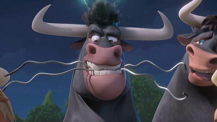A cow full of electricity
