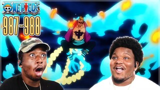 Marco is in Wano?! OP - Episode 987 - 988 | Reaction