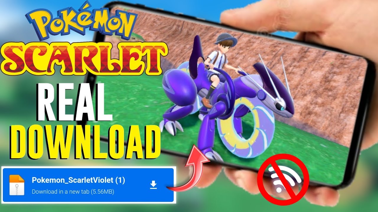 Leaked Pokémon Scarlet & Violet Mobile Game Version - BiliBili