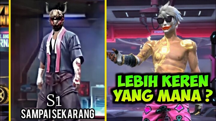 KUMPULAN ELITE PASS SEASON 1 SAMPAI SEKARANG FREE FIRE 🧐🔥