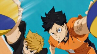 Kageyama และ Miya Atsumu Jump ทั้งหมดเสิร์ฟใน Haikyuu!! สู่จุดสูงสุด 4K UHD