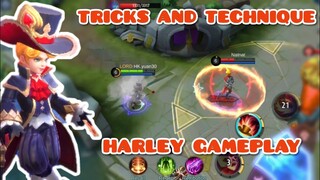 HARLEY GAMEPLAY TRICKS AND TECHNIQUES.