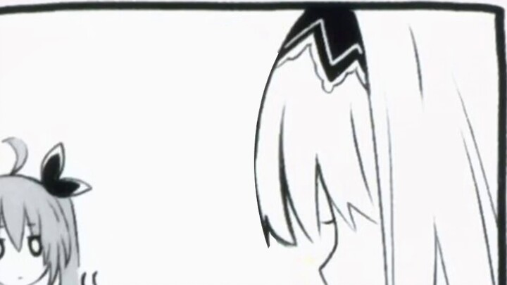 90% orang belum pernah melihatnya, komik empat panel Date A Live!