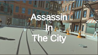 JIMMY GETS BUSTED BY THE COPS | PLAYING 'ASSASSIN IN THE CITY' | INDIE GAME MADE IN UNITY