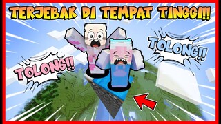 ATUN & MOMON TERBANGUN & TERJEBAK DI TEMPAT PALING TINGGI !! Feat @sapipurba Feat @sapipurba Minecraft