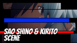 Sword Art Online | Kirito is forcibly kissed by Shino